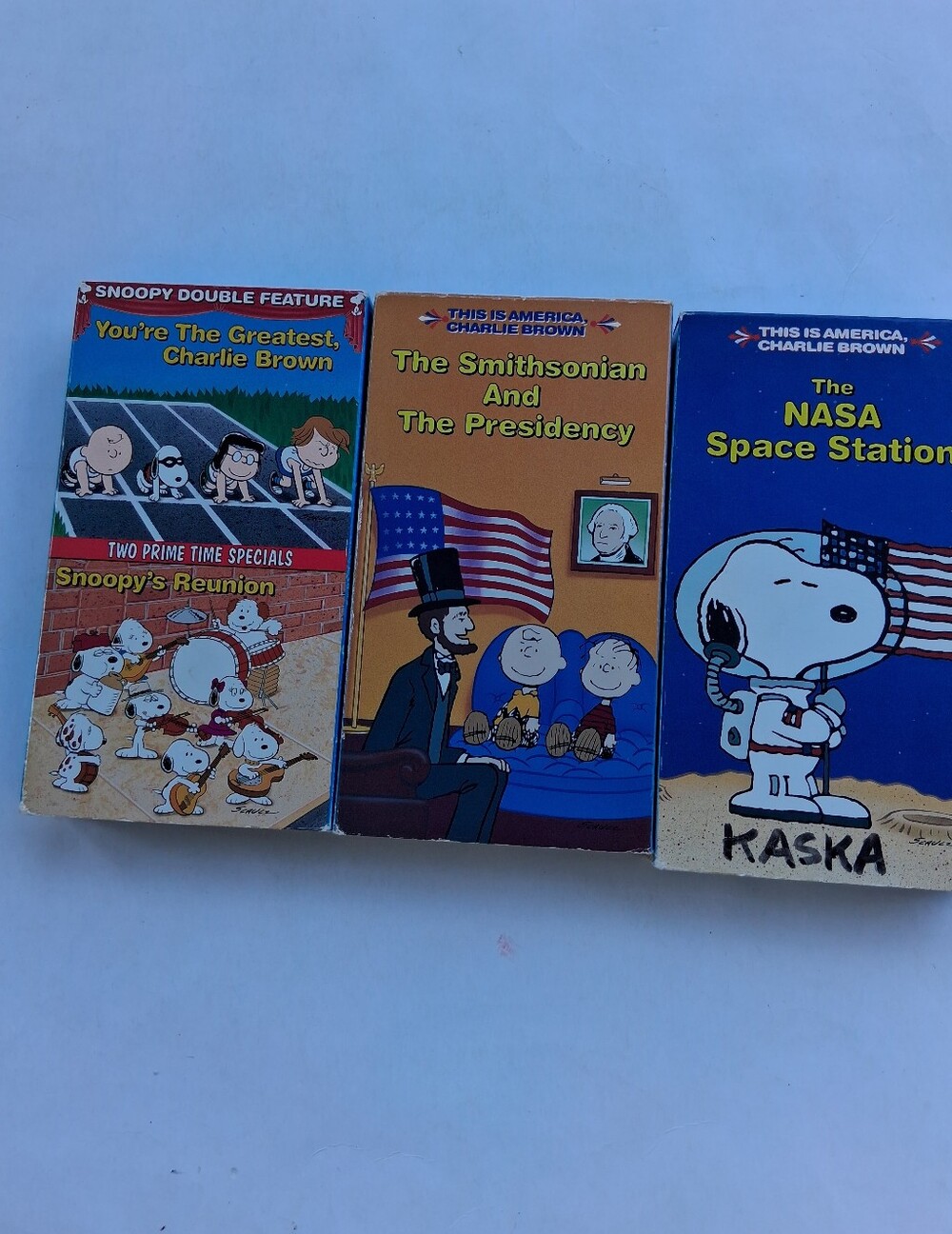 Peanuts VHS videos